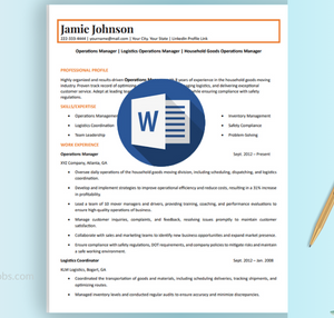Operations Manager Resume Template
