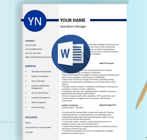 Operations Manager Template